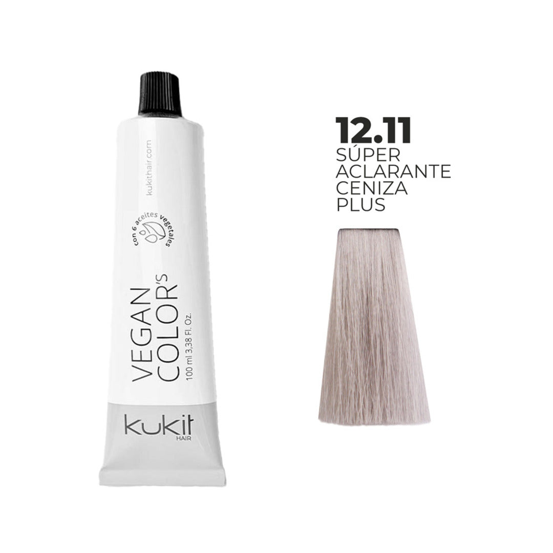Tinte Super Aclarante Ceniza Plus 12.11