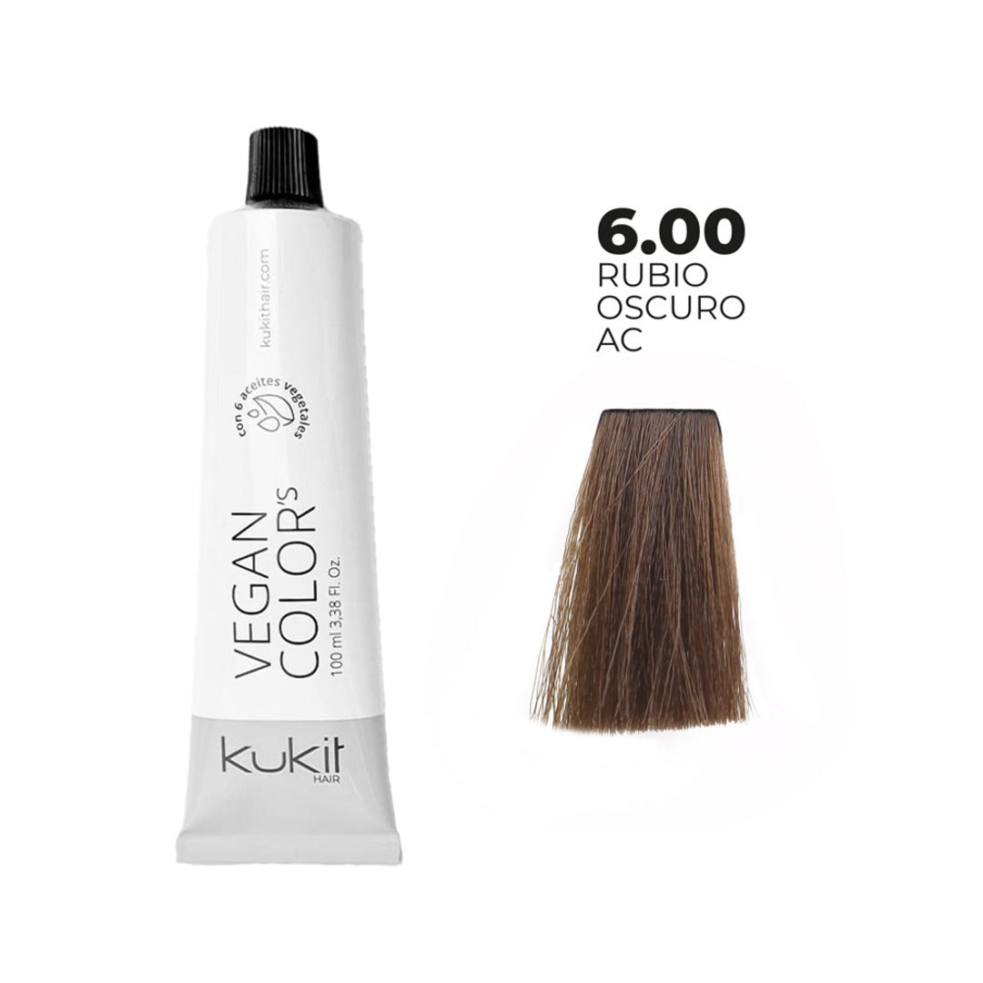 Tinte Rubio Oscuro Alta Cobertura 6.00
