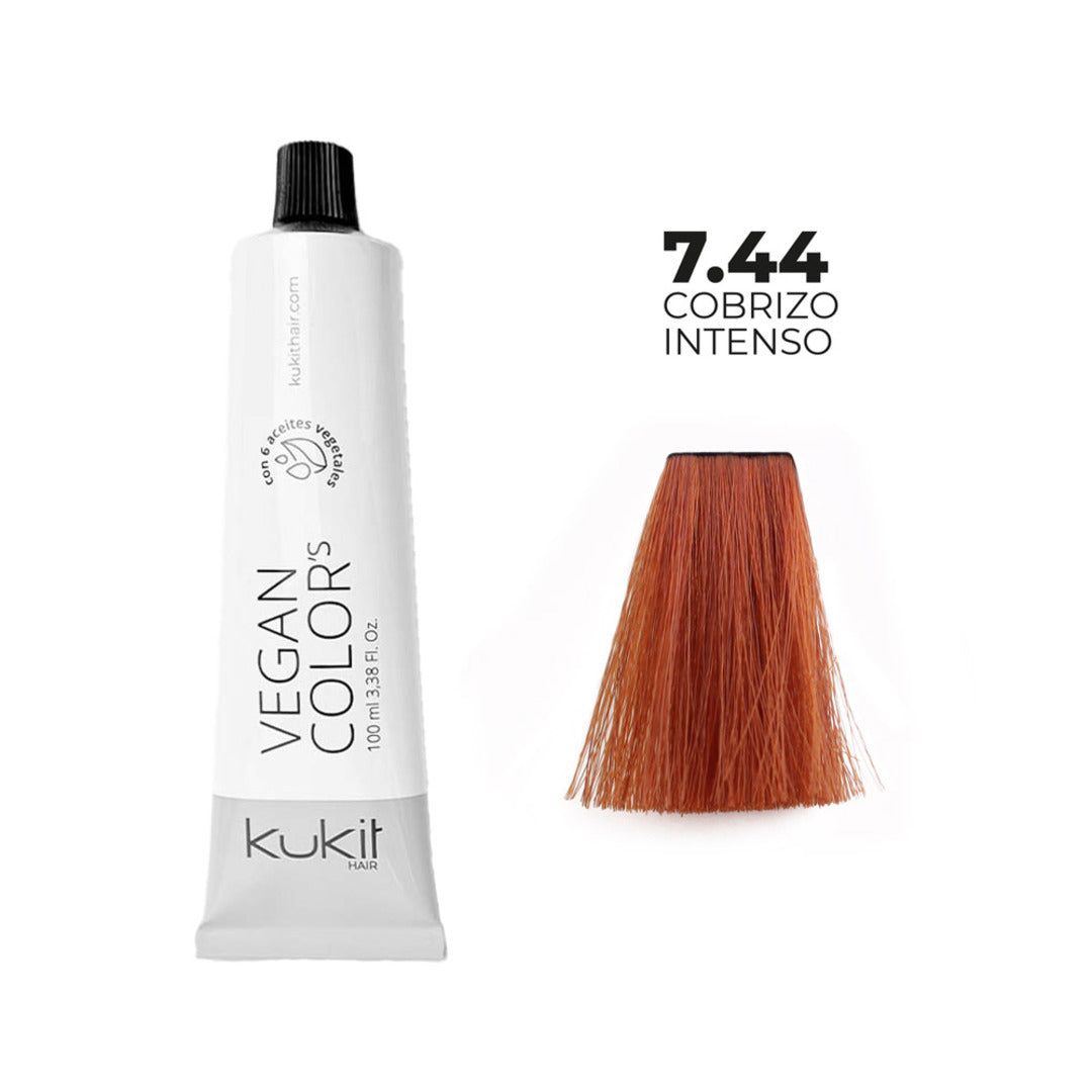 Tinte Cobrizo Intenso 7.44