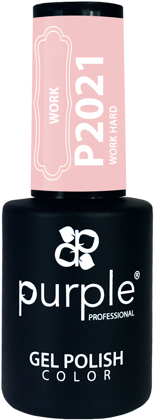 Esmalte Gel Purple P2021 10ml – Color Intenso y Brillo Profesional