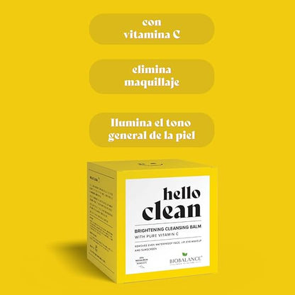Bálsamo HELLO CLEAN de limpieza iluminador con vitamina C pura 100ml