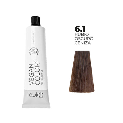 Tinte Rubio Oscuro Ceniza 6.1