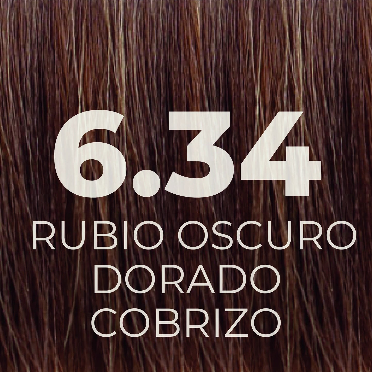 Tinte Rubio Oscuro Dorado Cobrizo 6.34