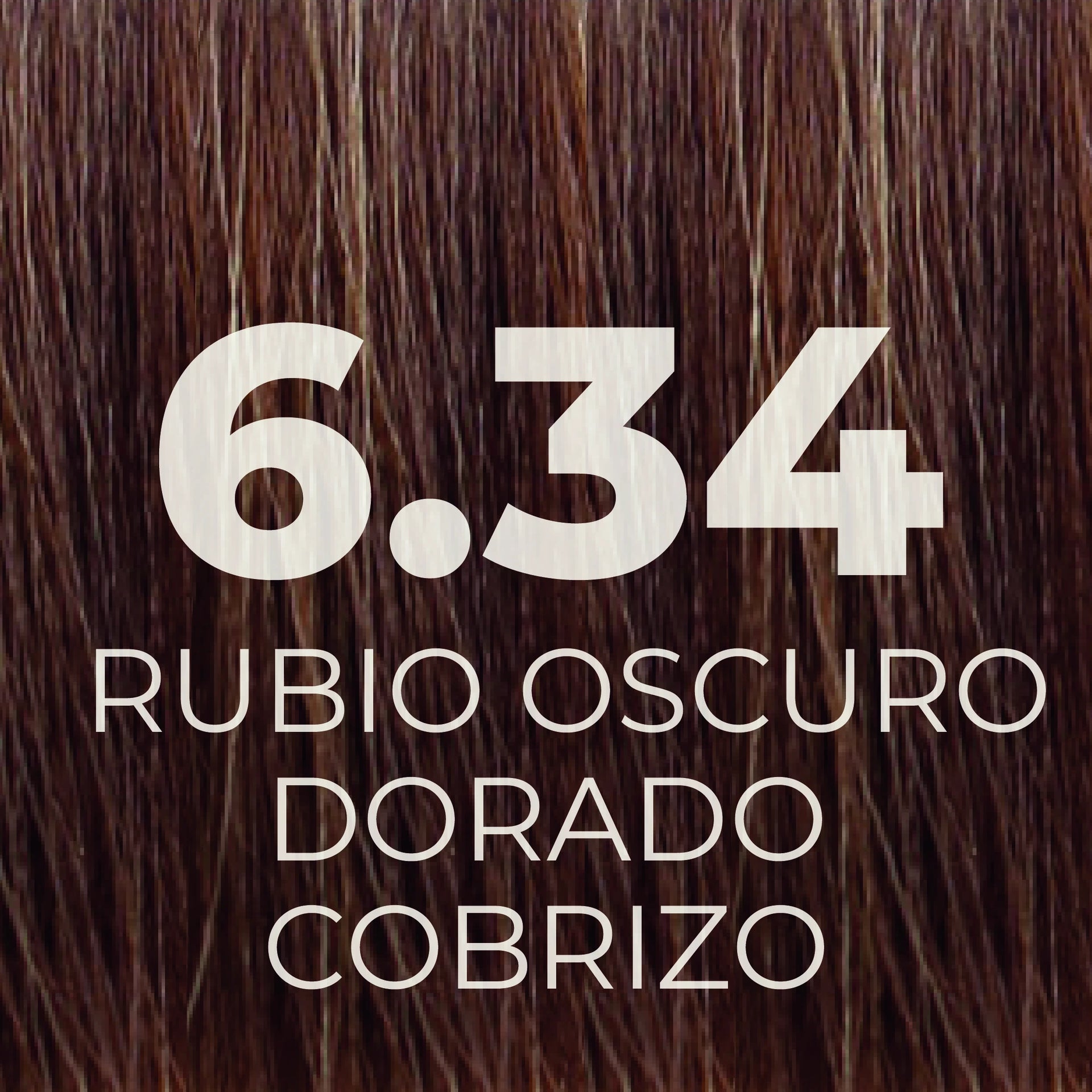Tinte Rubio Oscuro Dorado Cobrizo 6.34