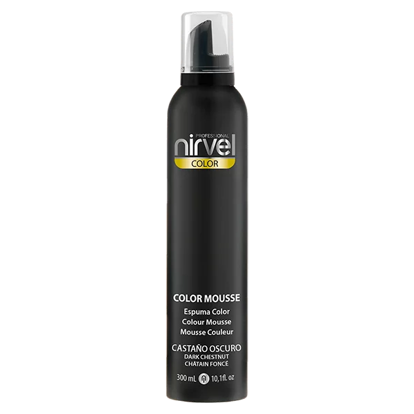 NIRVEL - Color Mousse Castaño Oscuro