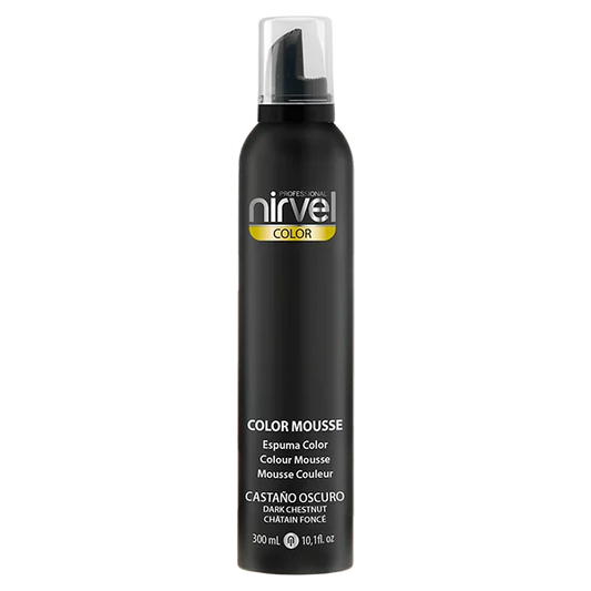 NIRVEL - Color Mousse Castaño Oscuro