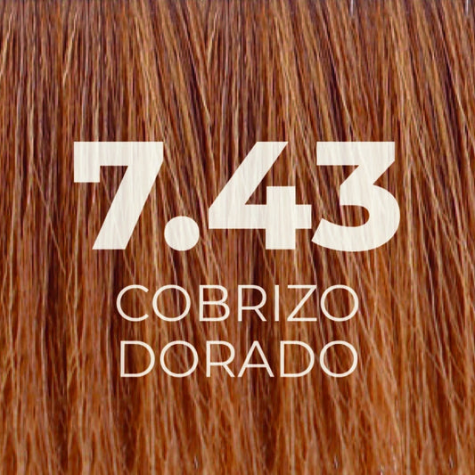 Tinte Cobrizo Dorado 7.43