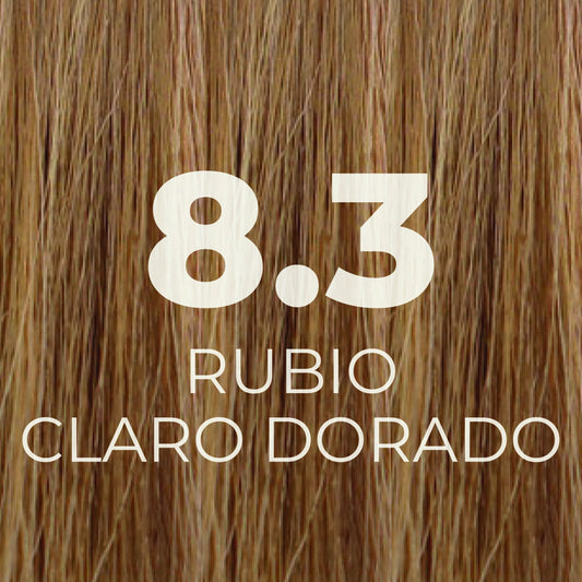 Tinte Rubio Claro Dorado 8.3