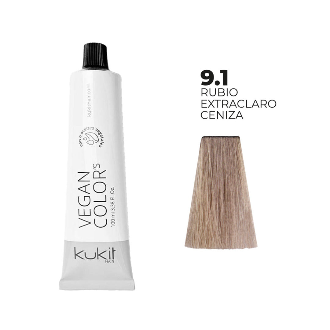 Tinte Rubio Extra-Claro Ceniza 9.1