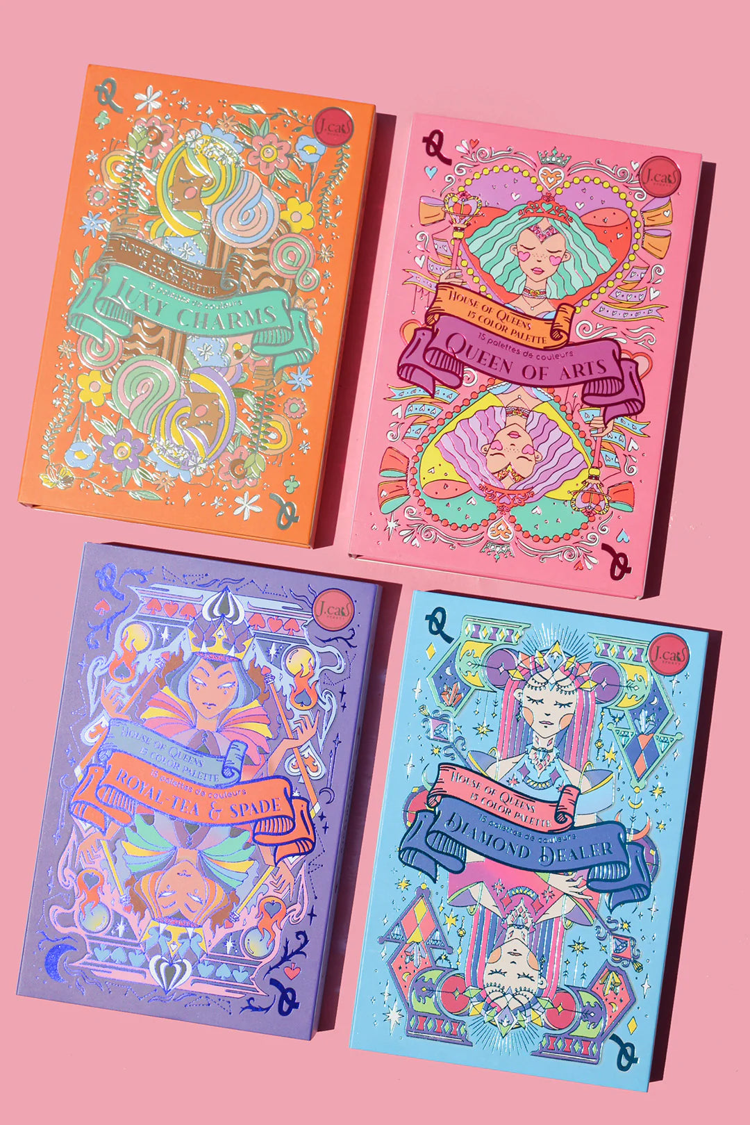 Paleta de 15 colores de House of Queens