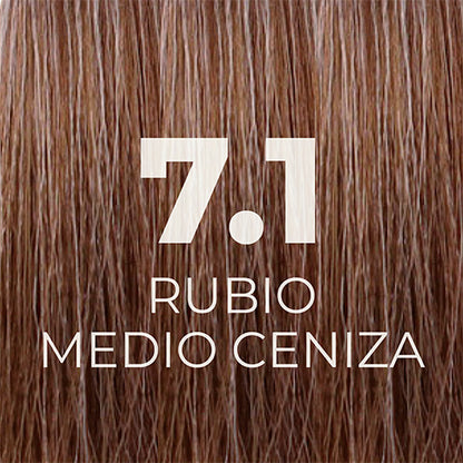 Tinte Rubio Medio Ceniza 7.1