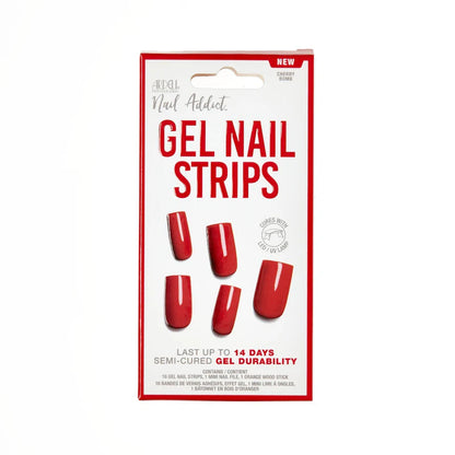 Nail Addict Gel Nail Strips - Cherry Bomb