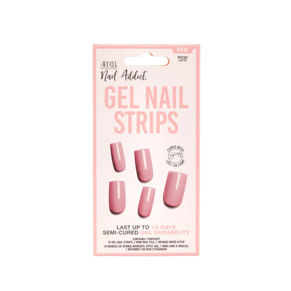 Nail Addict Gel Nail Strips - Mocha Latte