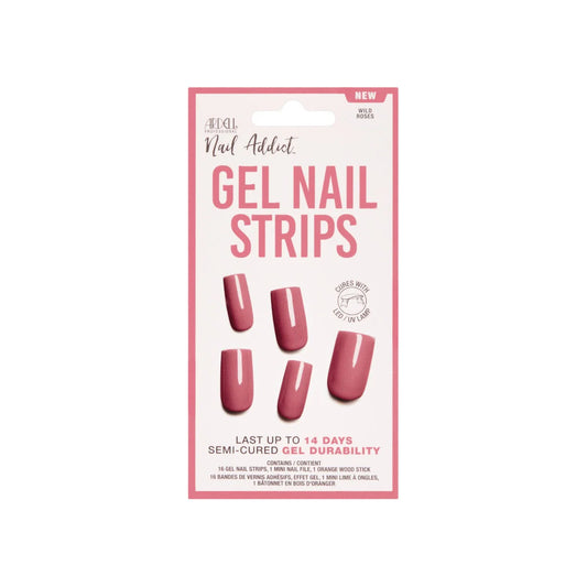 Nail Addict Gel Nail Strips - Wild Roses