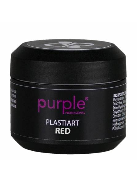 PURPLE PLASTIART - RED
