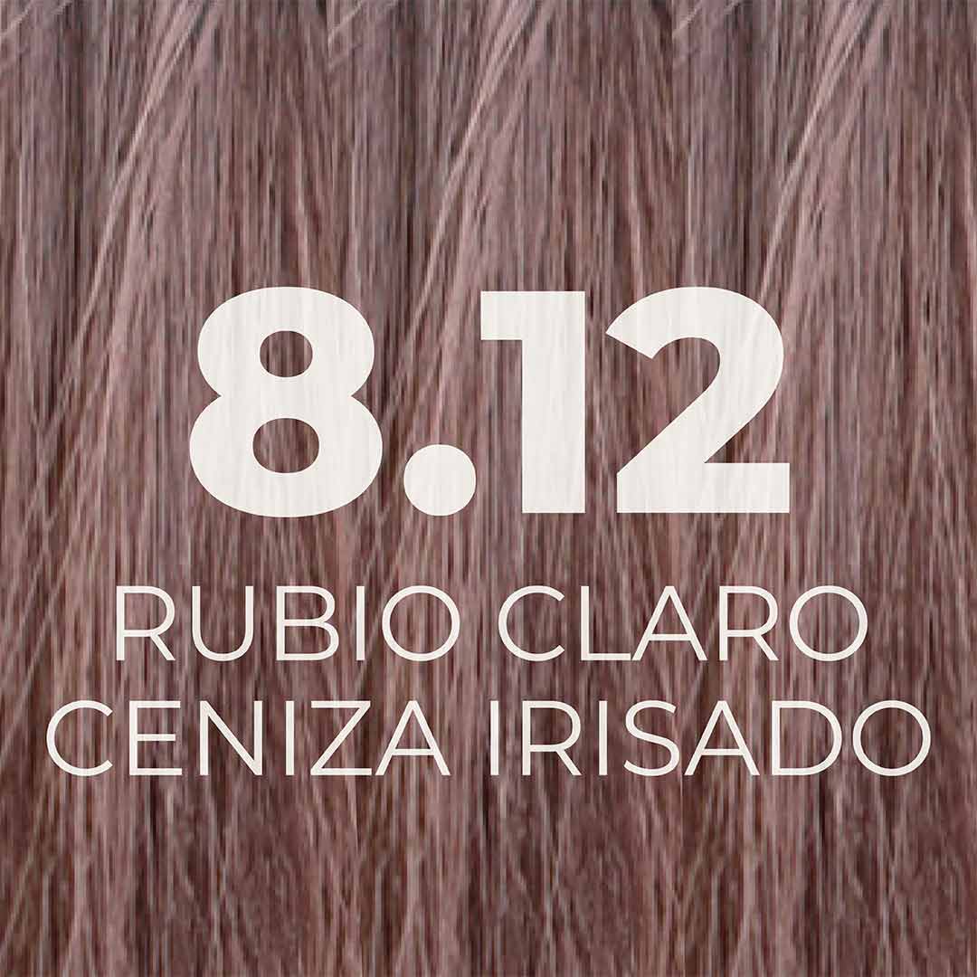 8.12 Rubio Claro Ceniza Irisado