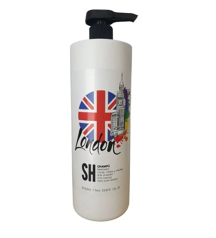 Wordl & Hair london champú matizador para canas, rubios y mechas 1000ml