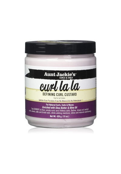 AUNT JACKIES LALA DEFINING CURL CUSTARD 15oz