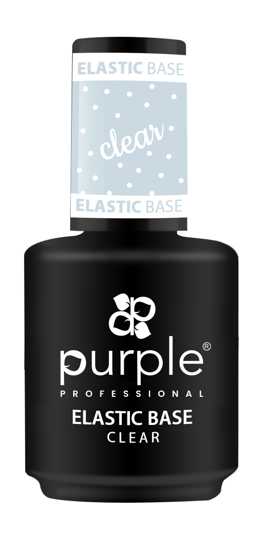 Base Elástica Transparente Purple – Protección y Adherencia Profesional