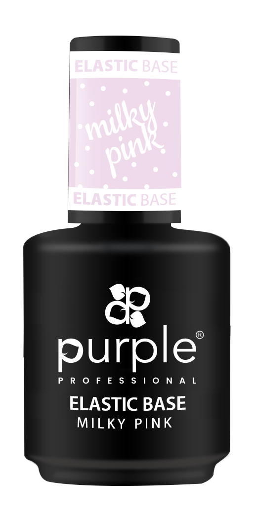Base Elástica Rosa Lechosa Purple – Protección y Acabado Natural