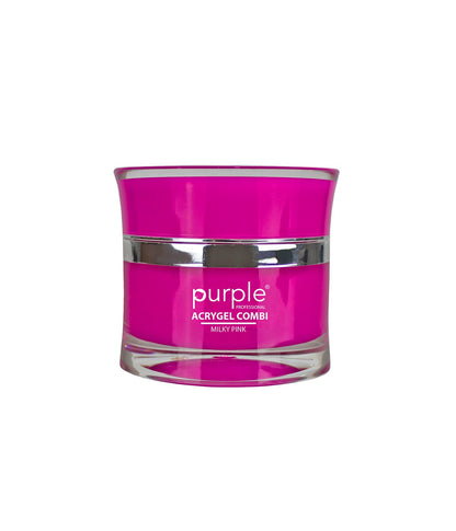 Purple Acrygel Combi - Milky Pink