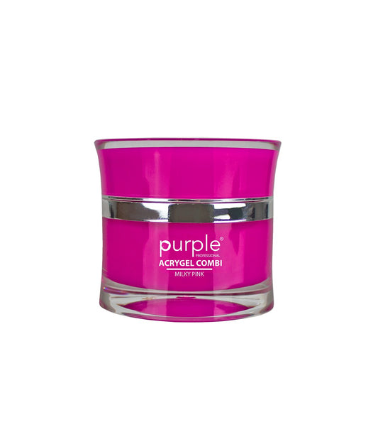 Purple Acrygel Combi - Milky Pink