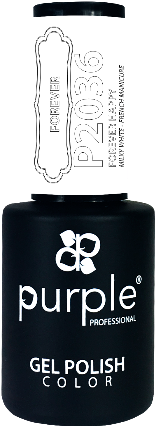 Esmalte Gel Purple P2036 10ml – Color Intenso y Brillo Profesional