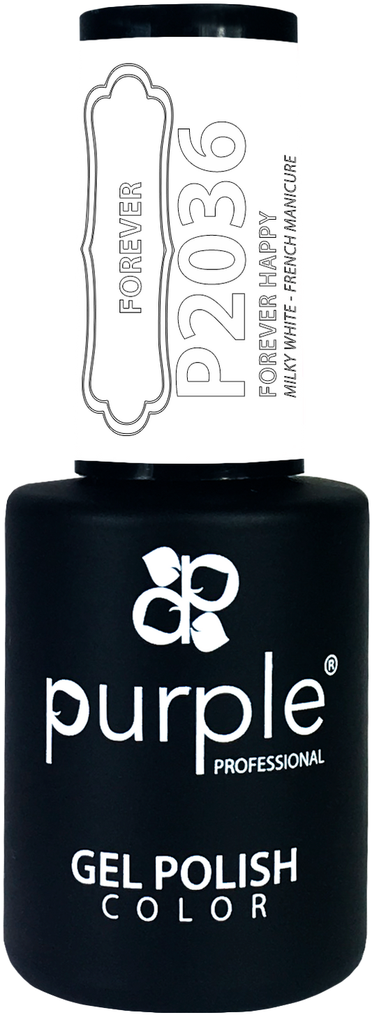 Esmalte Gel Purple P2036 10ml – Color Intenso y Brillo Profesional