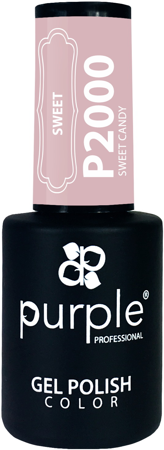 Esmalte Gel Purple P2000 10ml – Color Intenso y Brillo Profesional