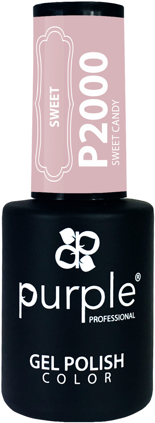 Esmalte Gel Purple P2000 10ml – Color Intenso y Brillo Profesional