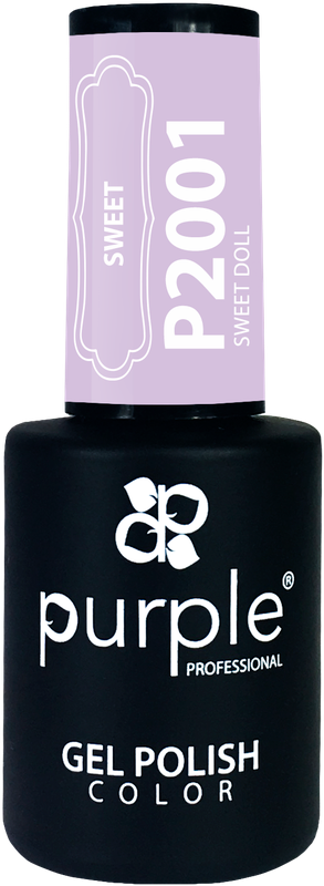 Esmalte Gel Purple P2001 10ml – Color Intenso y Brillo Profesional