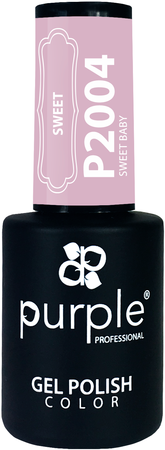Esmalte Gel Purple P2004 10ml – Color Intenso y Brillo Profesional