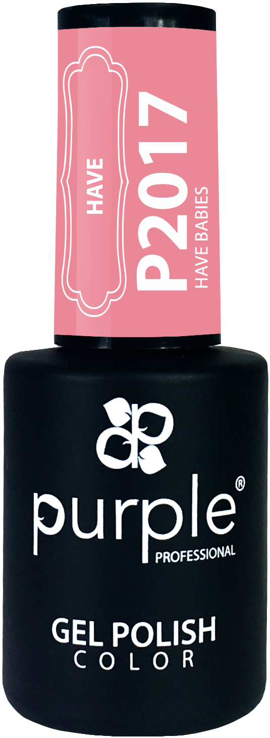 Esmalte Gel Purple P2017 10ml – Color Intenso y Brillo Profesional