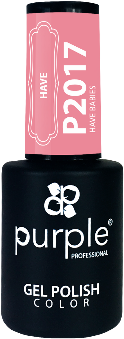 Esmalte Gel Purple P2017 10ml – Color Intenso y Brillo Profesional