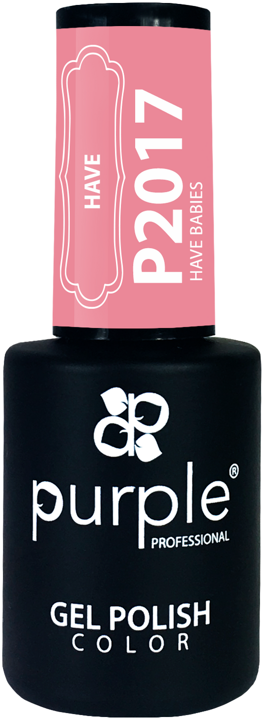 Esmalte Gel Purple P2017 10ml – Color Intenso y Brillo Profesional