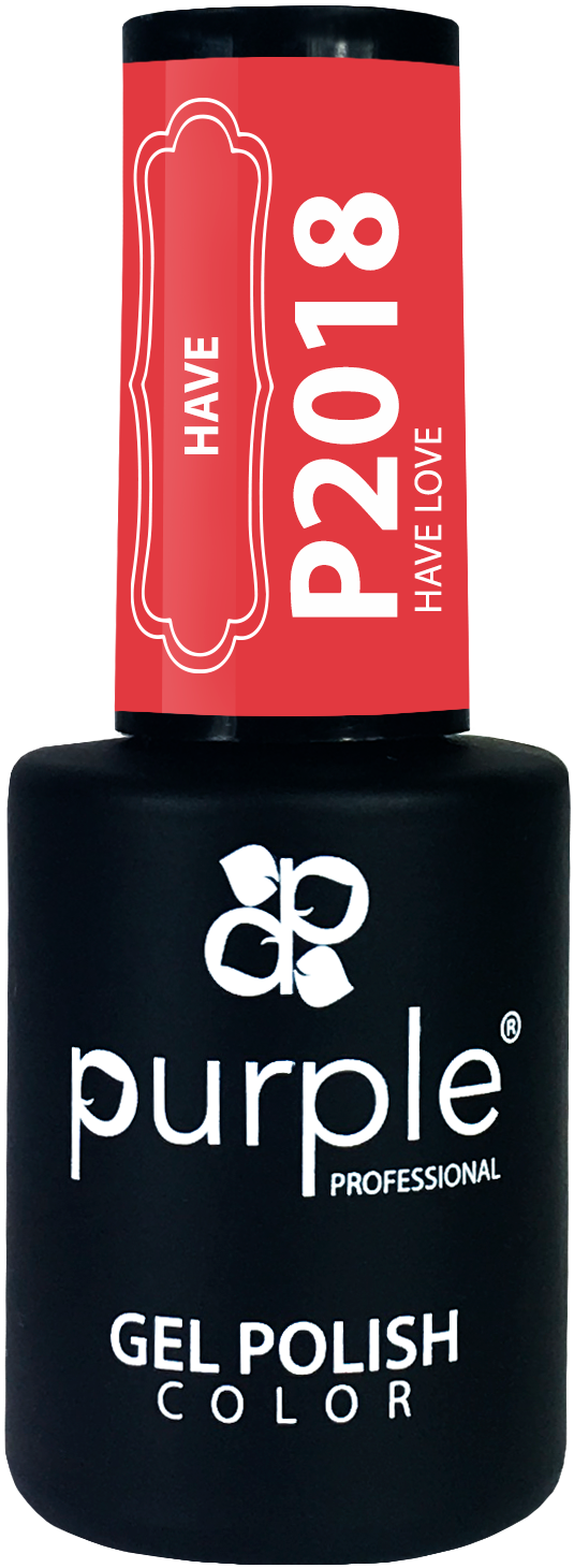 Esmalte Gel Purple P2018 10ml – Color Intenso y Brillo Profesional