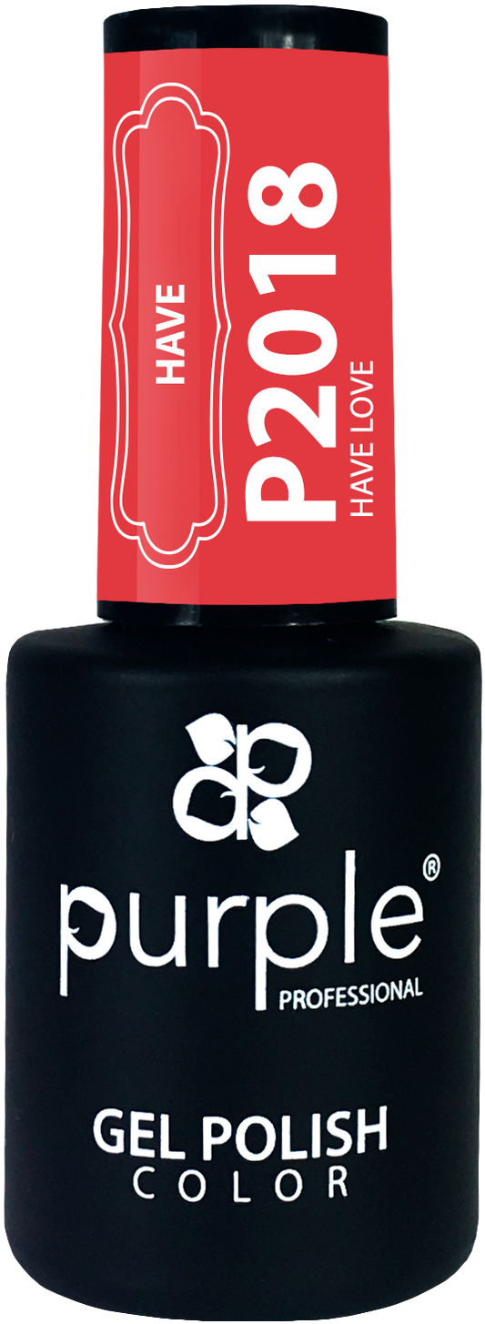 Esmalte Gel Purple P2018 10ml – Color Intenso y Brillo Profesional