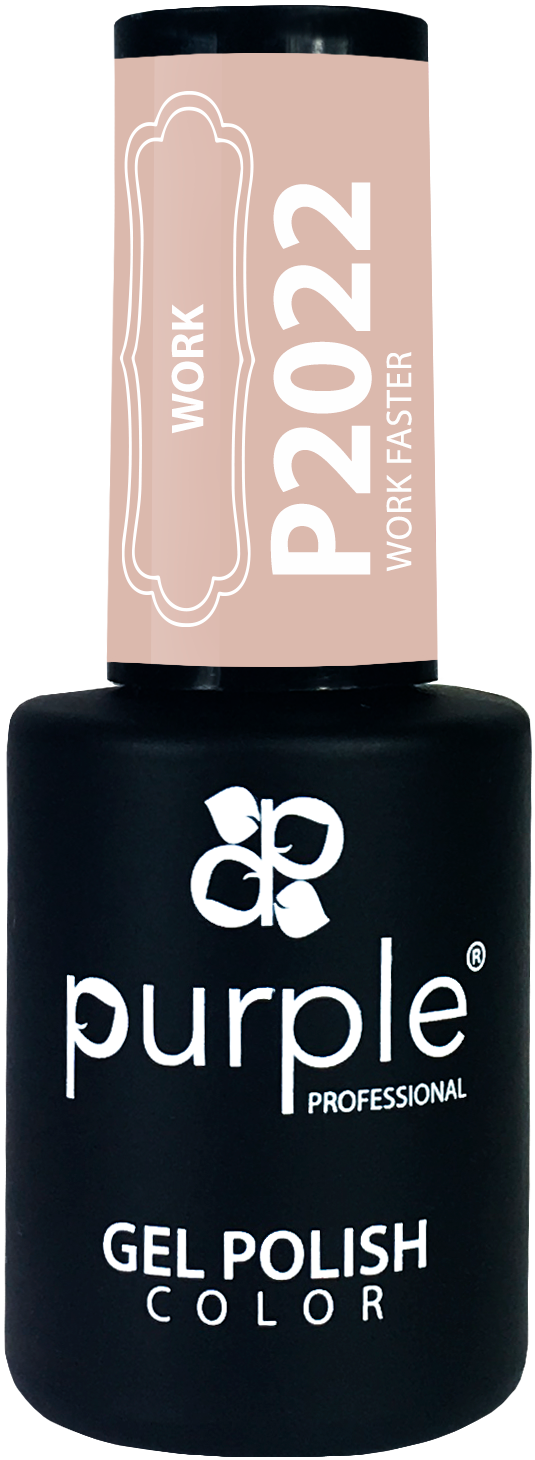Esmalte Gel Purple P2022 10ml – Color Intenso y Brillo Profesional