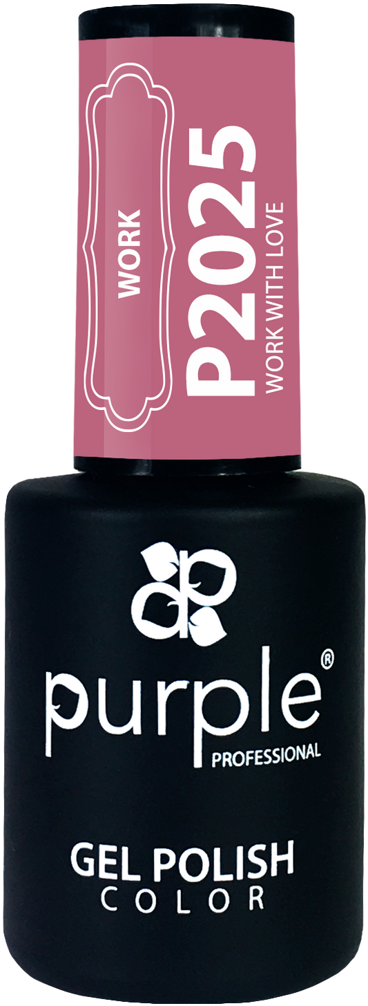 Esmalte Gel Purple P2025 10ml – Color Intenso y Brillo Profesional