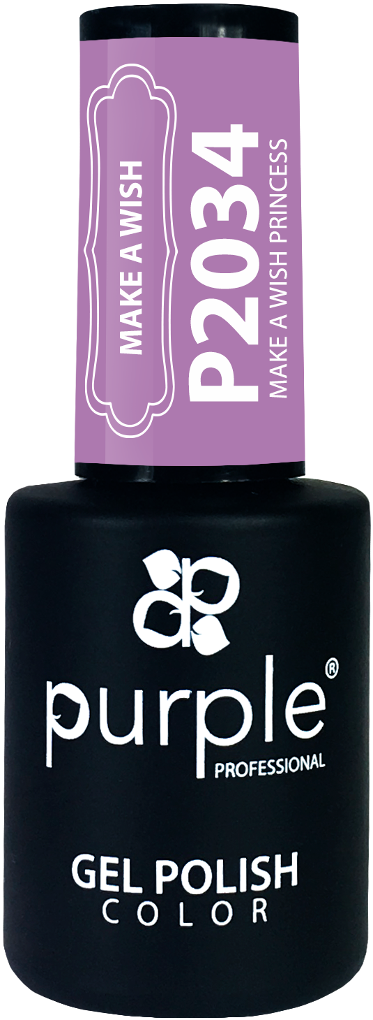 Esmalte Gel Purple P2034 10ml – Color Intenso y Brillo Profesional