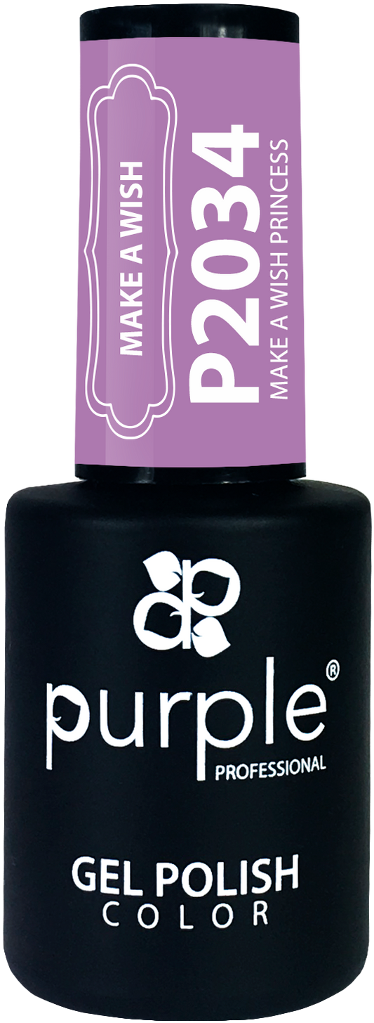 Esmalte Gel Purple P2034 10ml – Color Intenso y Brillo Profesional