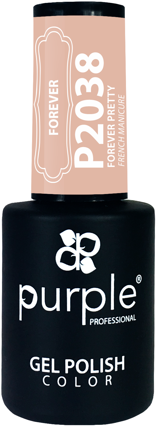 Esmalte Gel Purple P2038 10ml – Color Intenso y Brillo Profesional