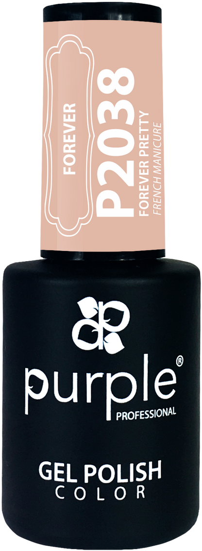 Esmalte Gel Purple P2038 10ml – Color Intenso y Brillo Profesional