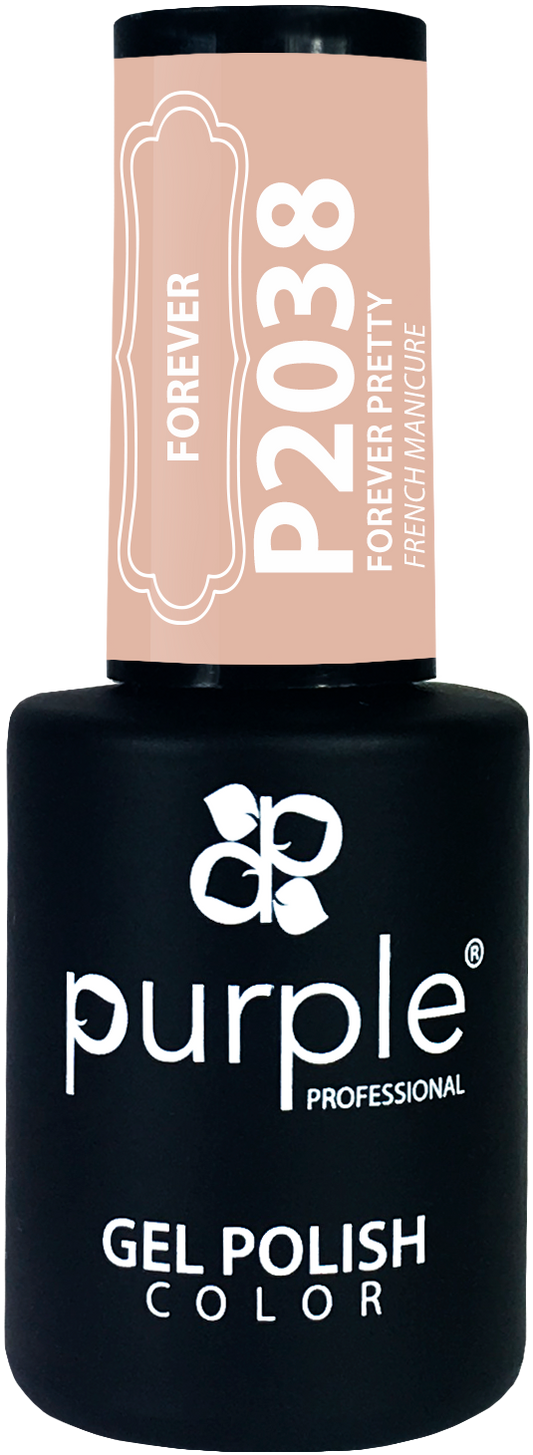 Esmalte Gel Purple P2038 10ml – Color Intenso y Brillo Profesional