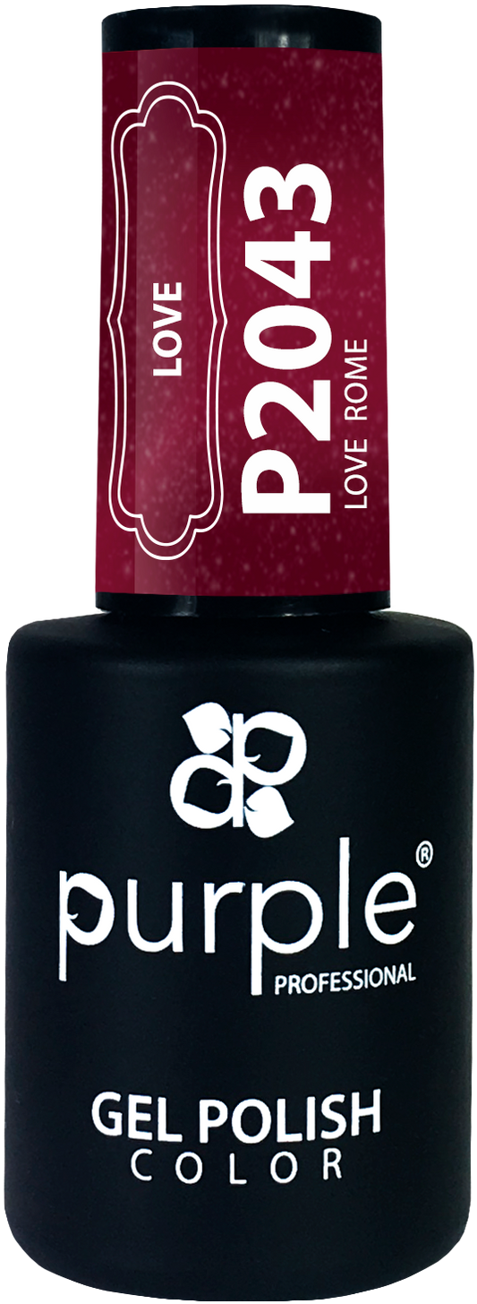 Esmalte Gel Purple P2043 10ml – Color Intenso y Brillo Profesional