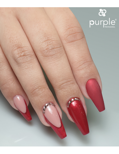 Esmalte Gel Purple P2043 10ml – Color Intenso y Brillo Profesional