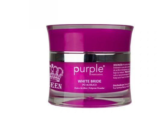 Pó Acrílico White Bride-Purple 30gr